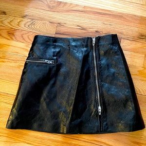 NWOT BLANKNYC faux leather mini skirt size 27🖤💕